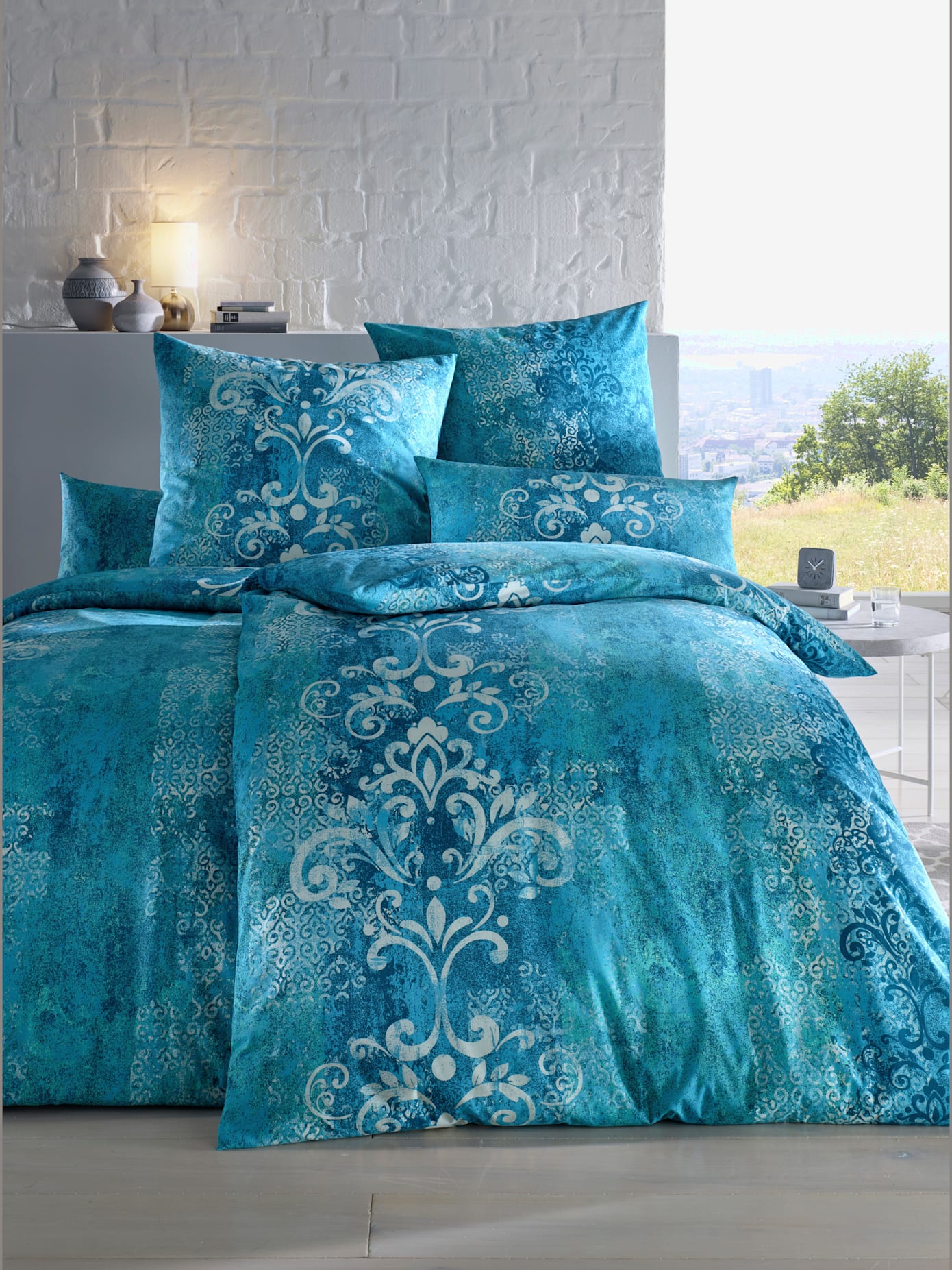Linge de lit qualité brillante