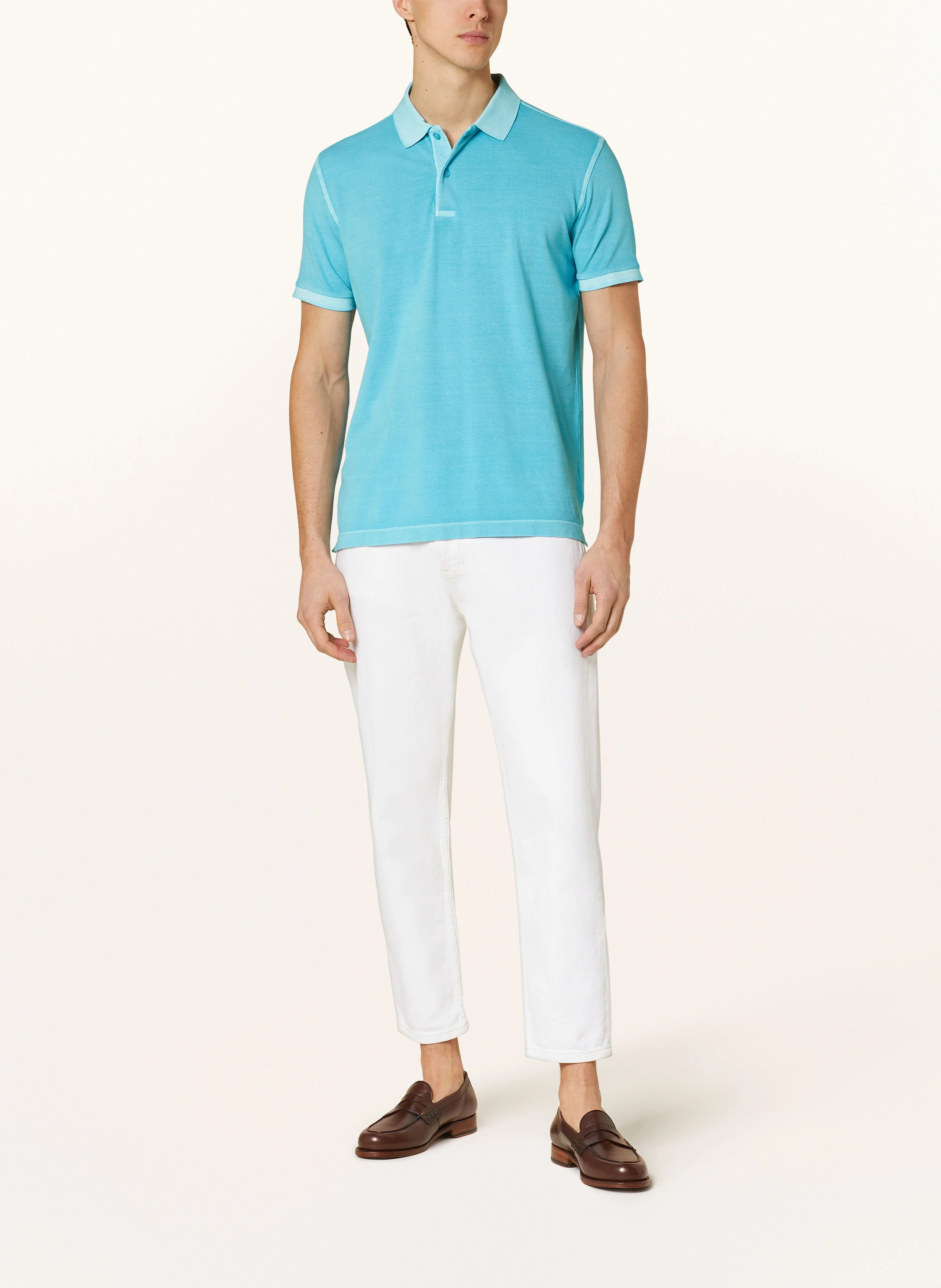 STROKESMAN'S Piqué-Poloshirt
