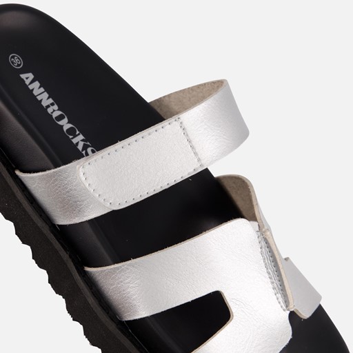 Ann Rocks Sandalen zwart Pu