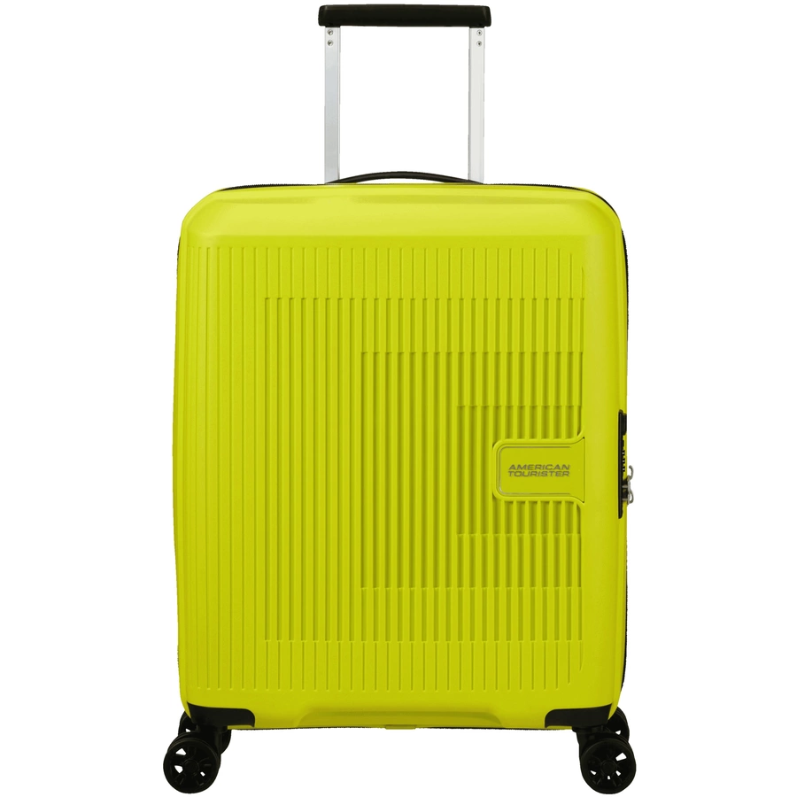 American Tourister Aerostep - 4-Rollen-Kabinentrolley 55 cm erw. light lime