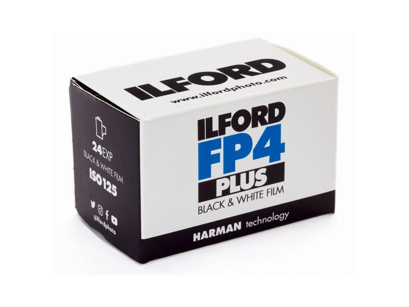 Ilford Analogfilm FP 4 Plus 125 135-24 Ausserordentlich feinkörniger, panchromatischer Schwarzweissfilm