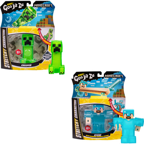 Goo Jit Zu minecraft figur – flere varianter – assorteret