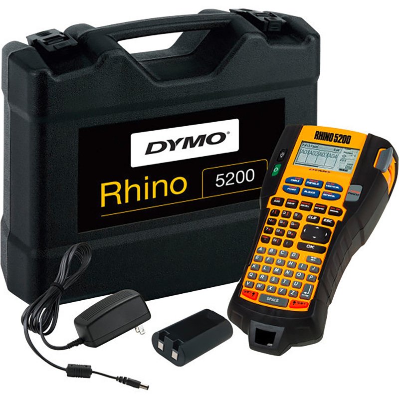 Etiqueteuse portable Dymo Rhino 5200 - Kit avec mallette et rubans