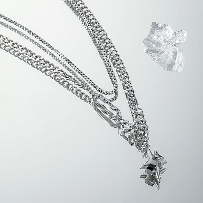 BABLIBU - Gelaagde kruisketting