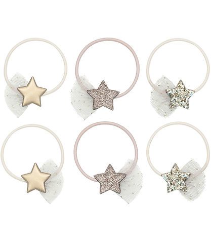 Mimi & Lula H?relastikker - 6 stk - Ballerina Star Fairytale