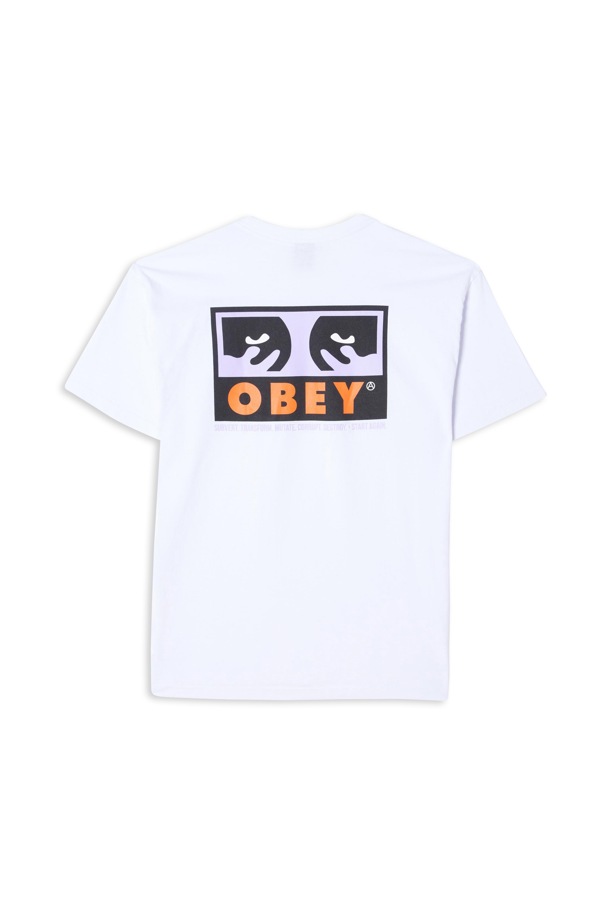 OBEY T-shirt  SUBVERT  Blanc