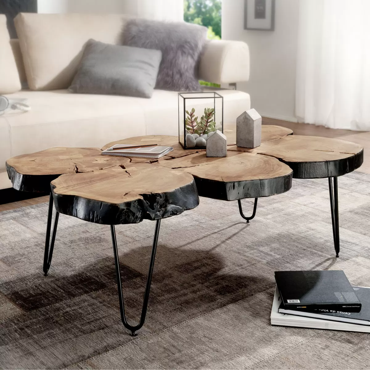 Couchtisch Sousel Braun