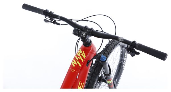 VTT Électrique Tout-Suspendu Haibike AllMtn 7 Sram GX Eagle 12V 750 Wh 29'' / 27.5'' Rouge / Jaune Fluo 2023 - Produit Reconditionné
