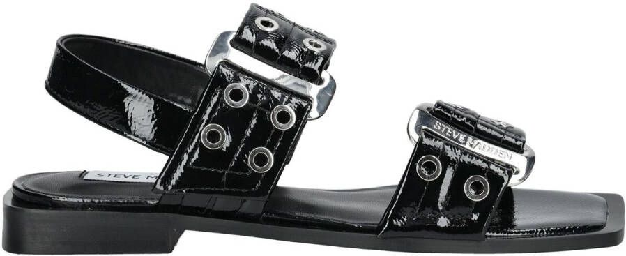 Steve Madden Zwarte Patent Saria E Sandalen Schoenen