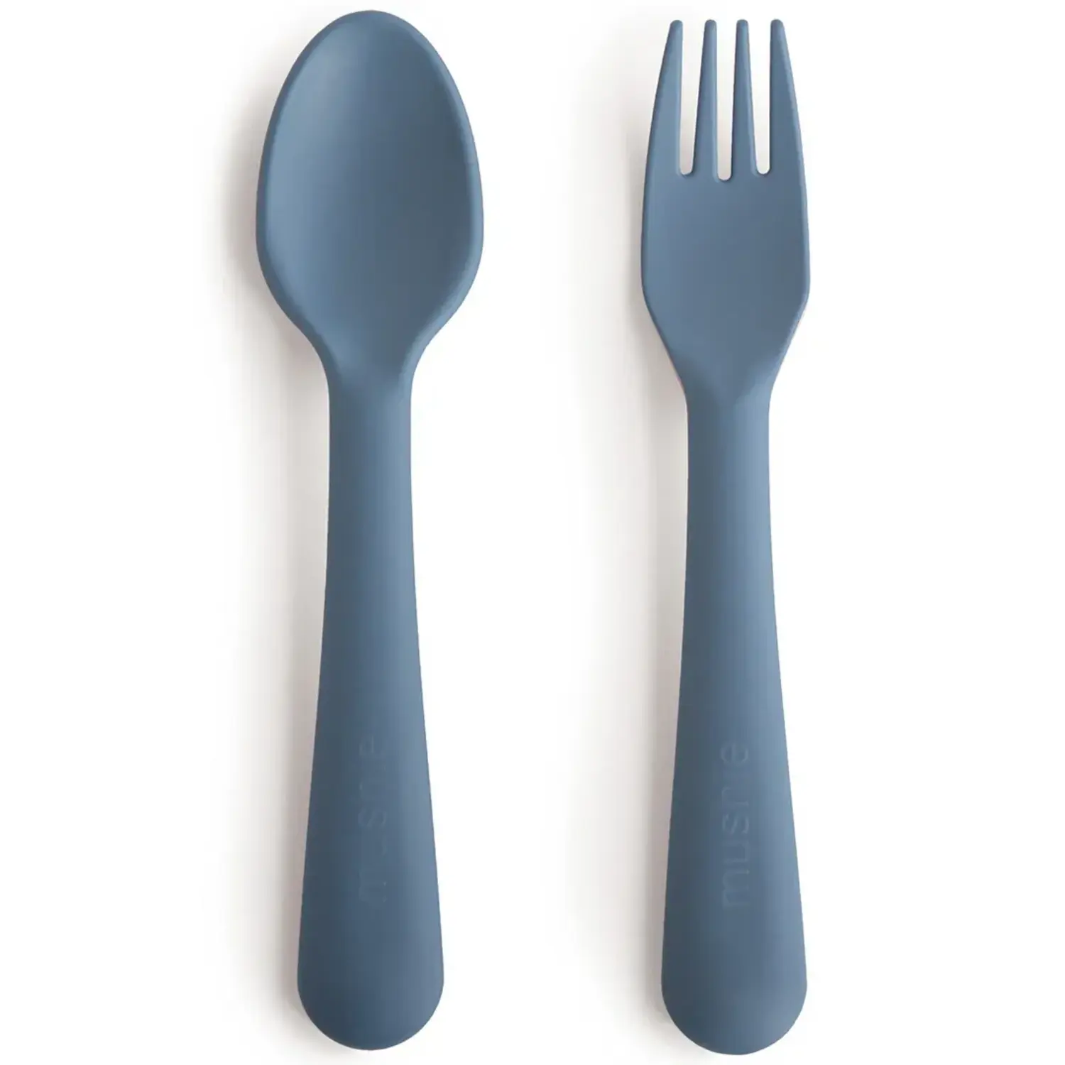 Mushie | Fork & Spoon | Twilight Blue