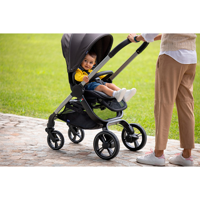 Poussette trio Alysia i-Size - Pirate black