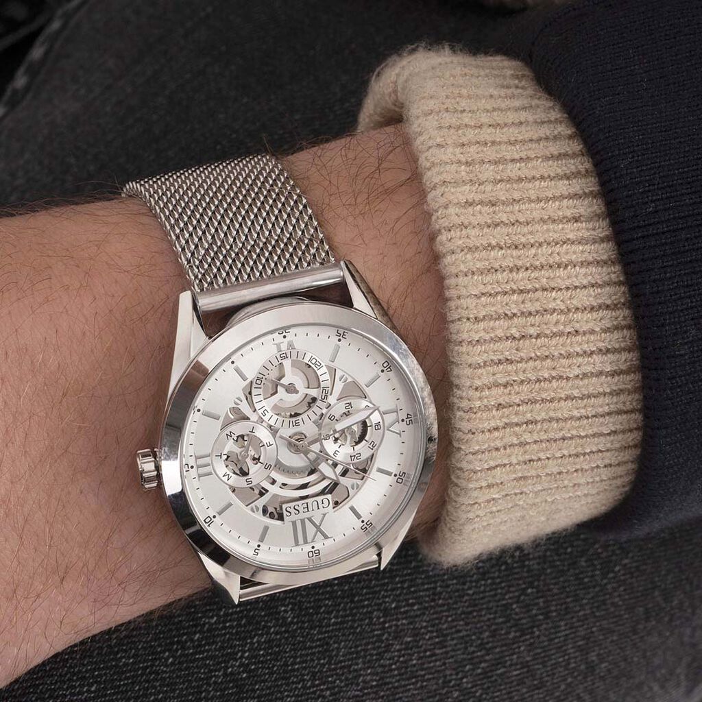 Montre Guess Tailor Argenté