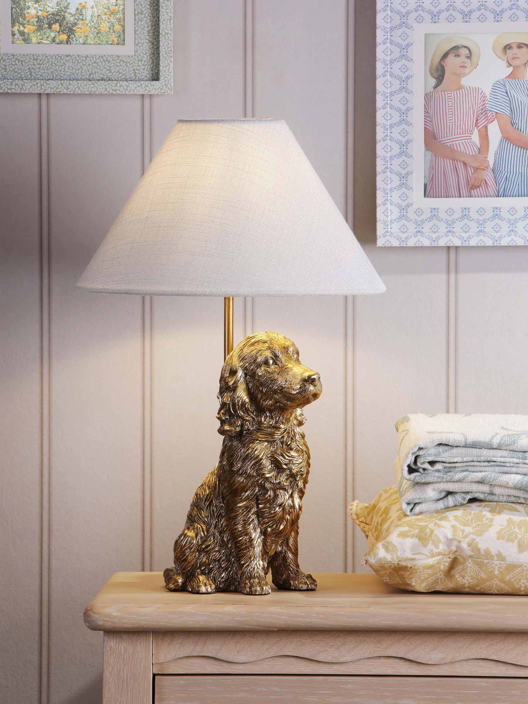 Laura Ashley Cocker Spaniel hondentafellamp