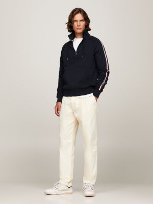 Moletom Global Stripe Flex Fleece com zíper até o peito