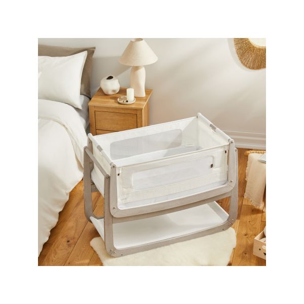 SnuzPod 4 The Natural Edit Co-sleeper - Silver Birch