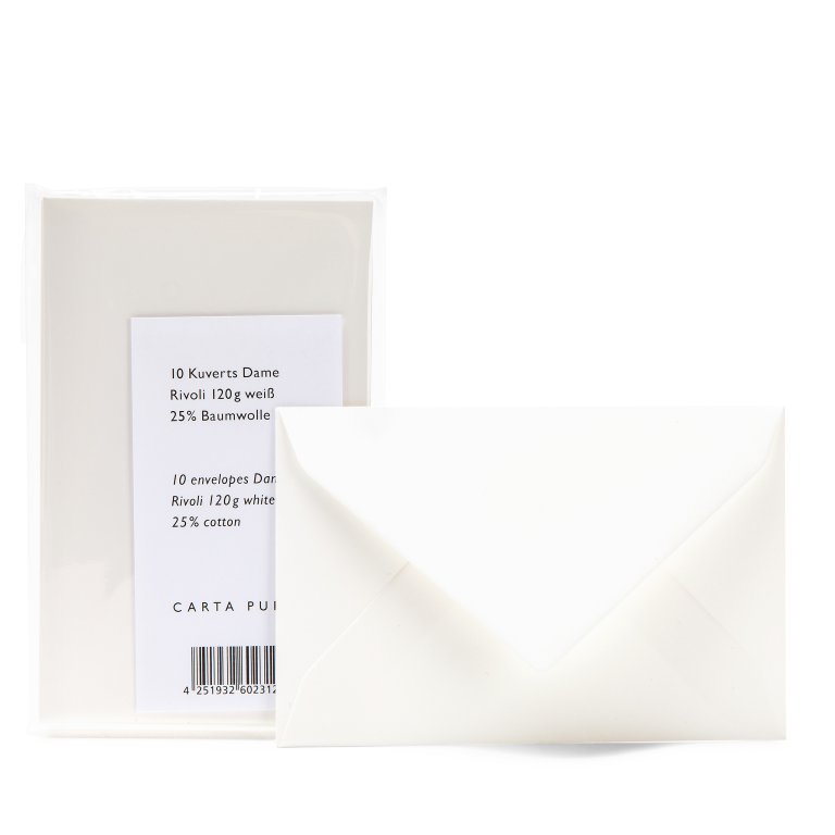 Rivoli Briefpapier Kuverts Dame