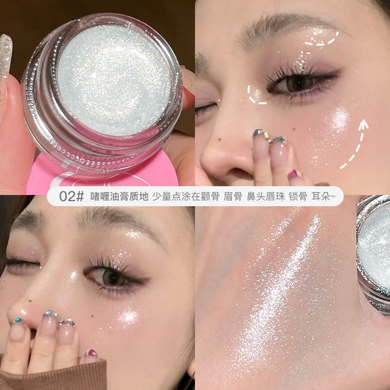GELLA'S - Glitter Single Eyeshadow - 4 kleuren