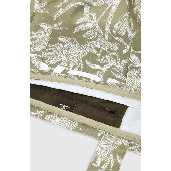 O'Neill Coastal Print Tote Green Textured Jungle Damen SU25