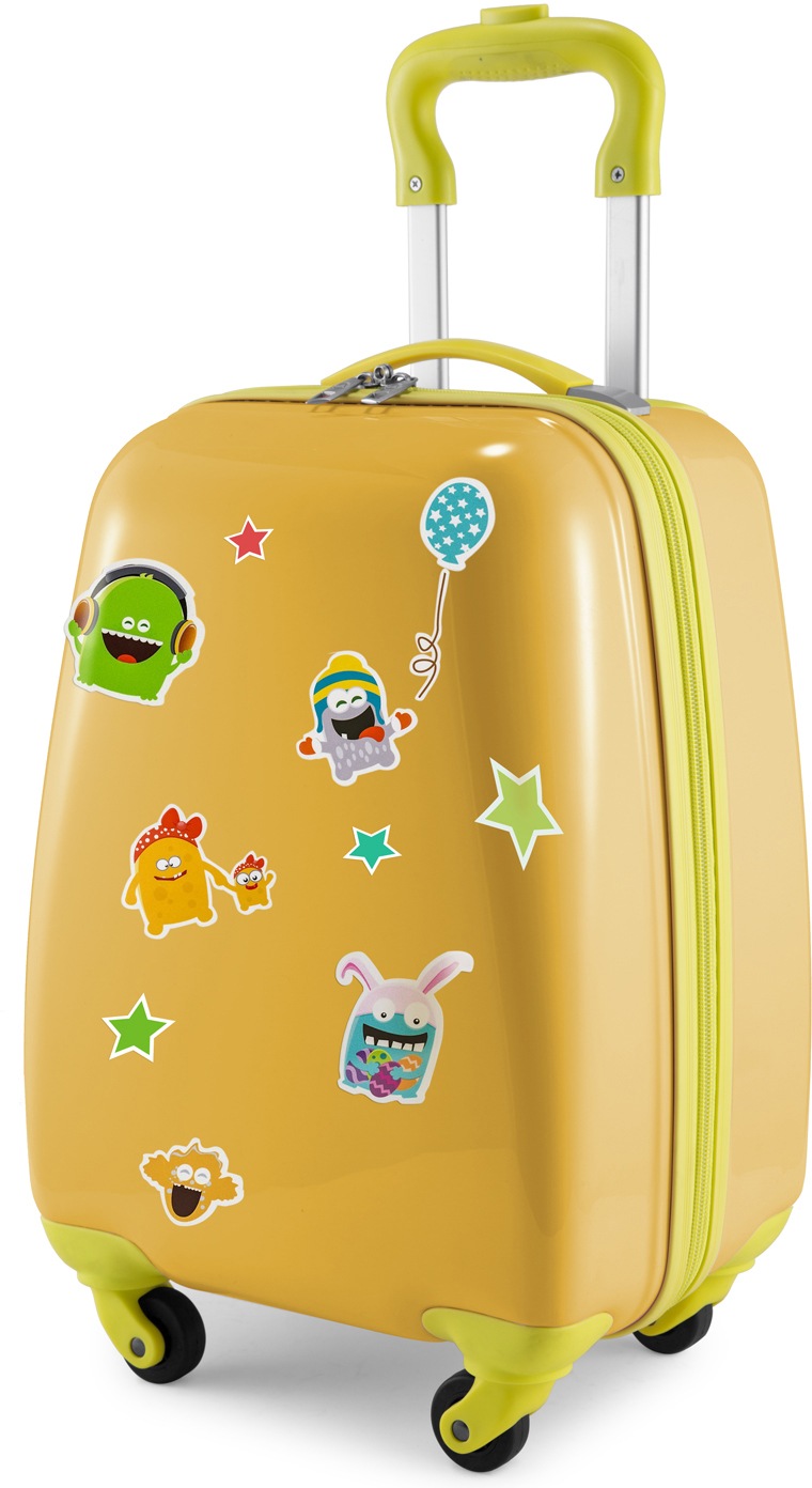 Hauptstadtkoffer Kinderkoffer »For Kids, Monster« 24 l 4 Rollen Kinderreisegepäck Handgepäck-Koffer Kinder-Trolley