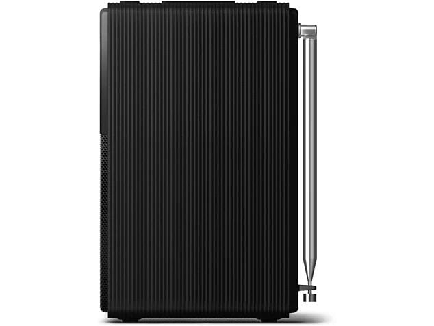 Philips DAB  Radio TAR5100/10 Schwarz Wasserdichter Digitalradio-Wecker mit Bluetooth und DAB /FM