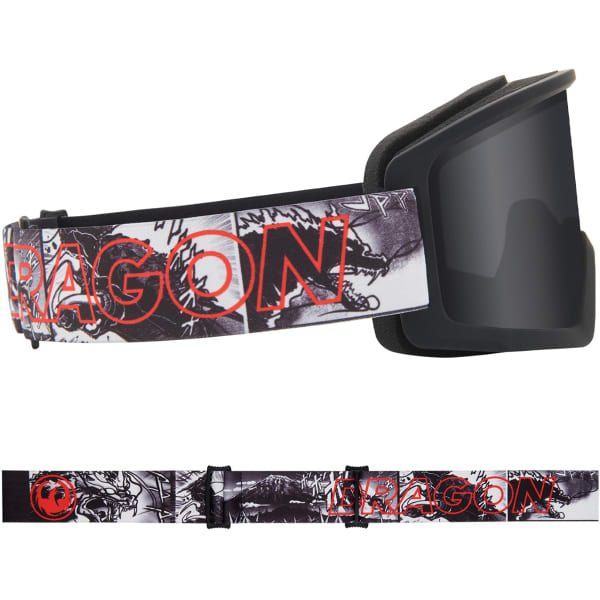 Masque de ski DRAGON DX3 L OTG MANGA/LLDARKSMOKE