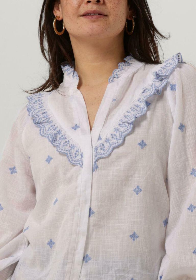 NEO NOIR witte neo noir blouse degas blouse