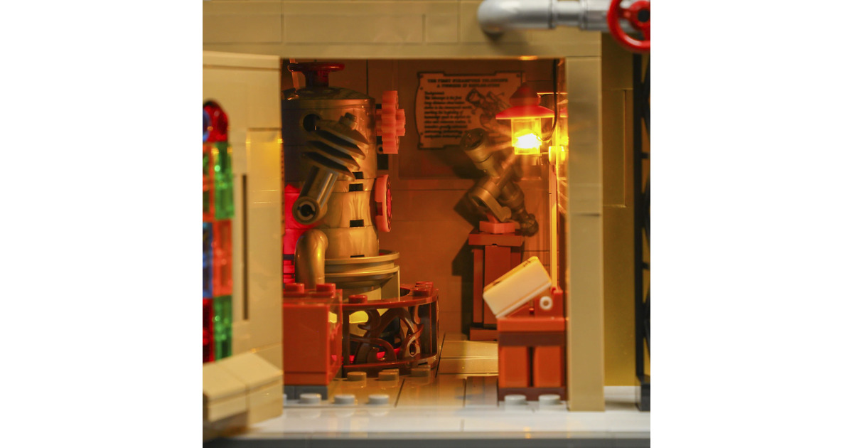 LumibricksSteampunk World - Steampunk Watch Tower Constructiespeelgoed  (F9070)