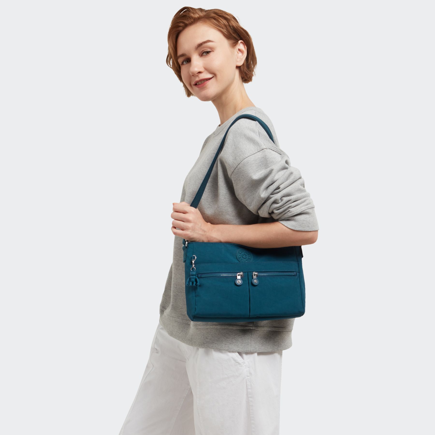 NEW ANGIE Petit sac épaule à bandoulière - Cosmic Emerald