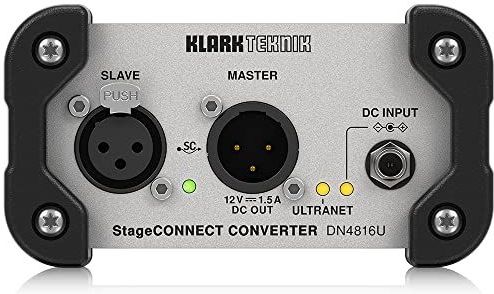 Klark Teknik - StageConnect - Interface Bridge - Zwart - Staal