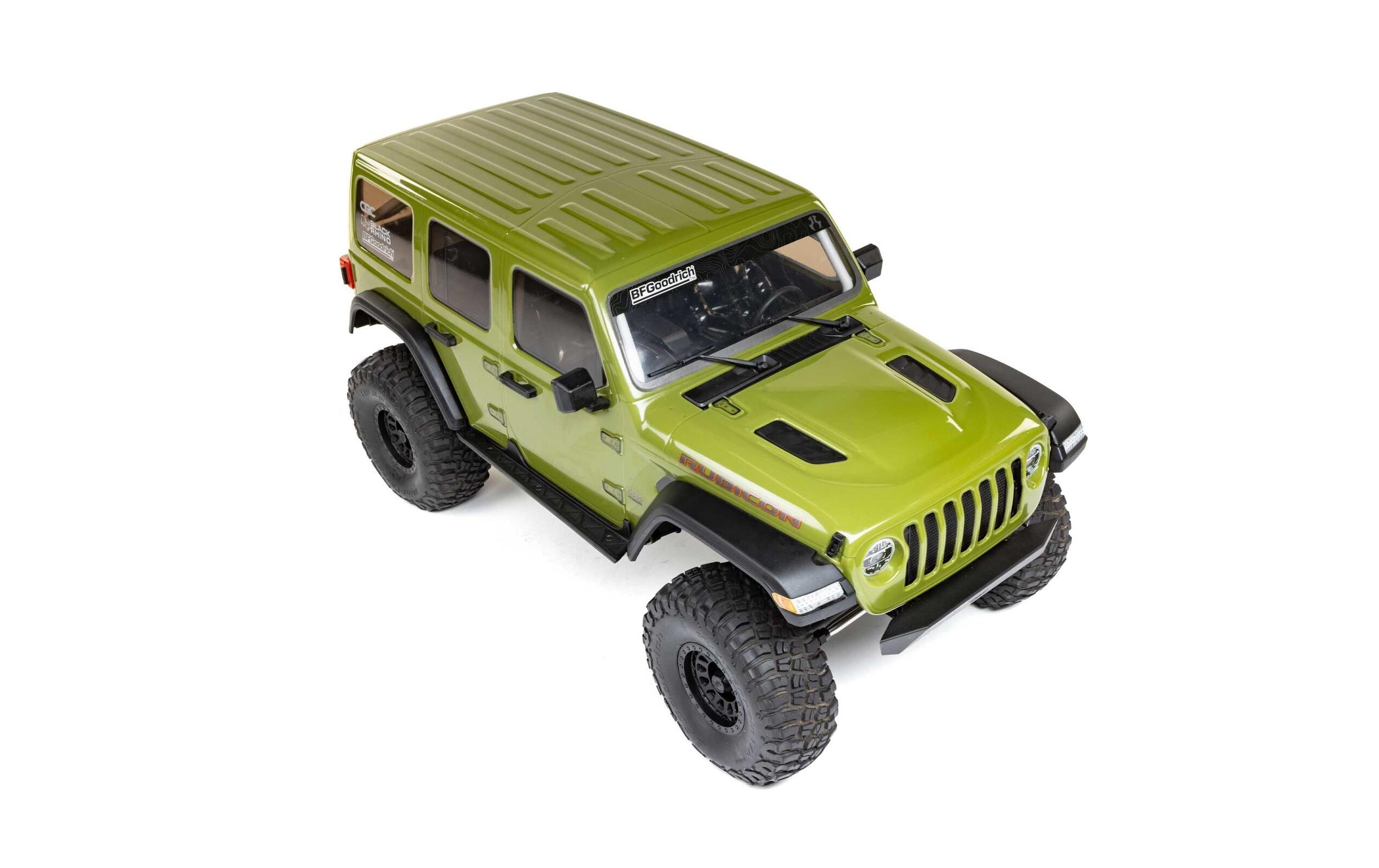 Scale Crawler SCX6 Jeep Wrangler Rubicon JLU, Grün 1:6, ARTR<br>Grosser Rock Crawler mit leistungsstarken Spektrum Komponenten