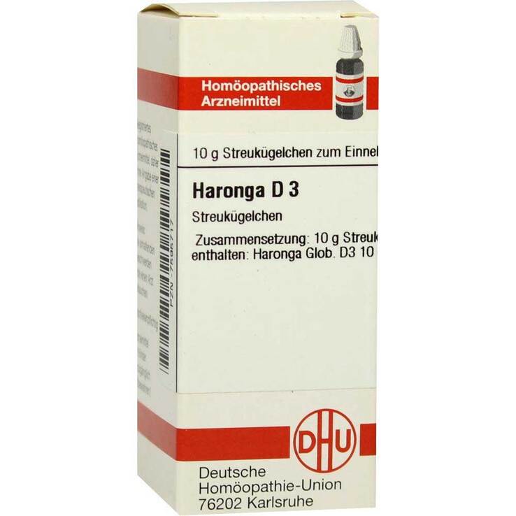DHU Haronga D 3 Globuli, 10 g