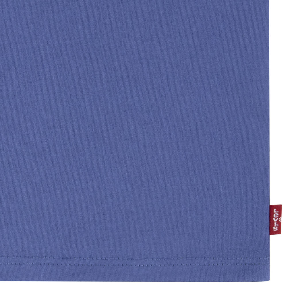 Levi's T-shirt BATWING met logo helderblauw