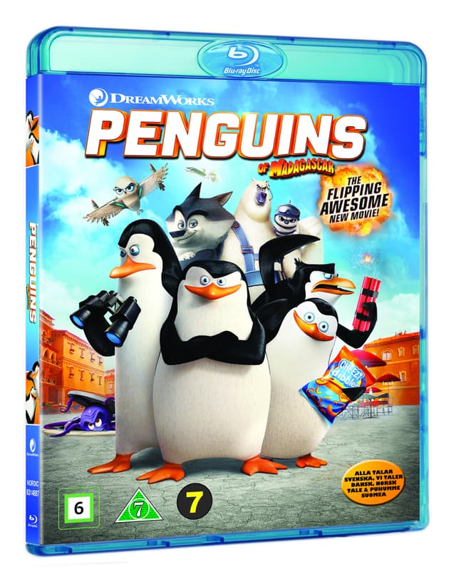 Penguins of madagascar (blu-ray)