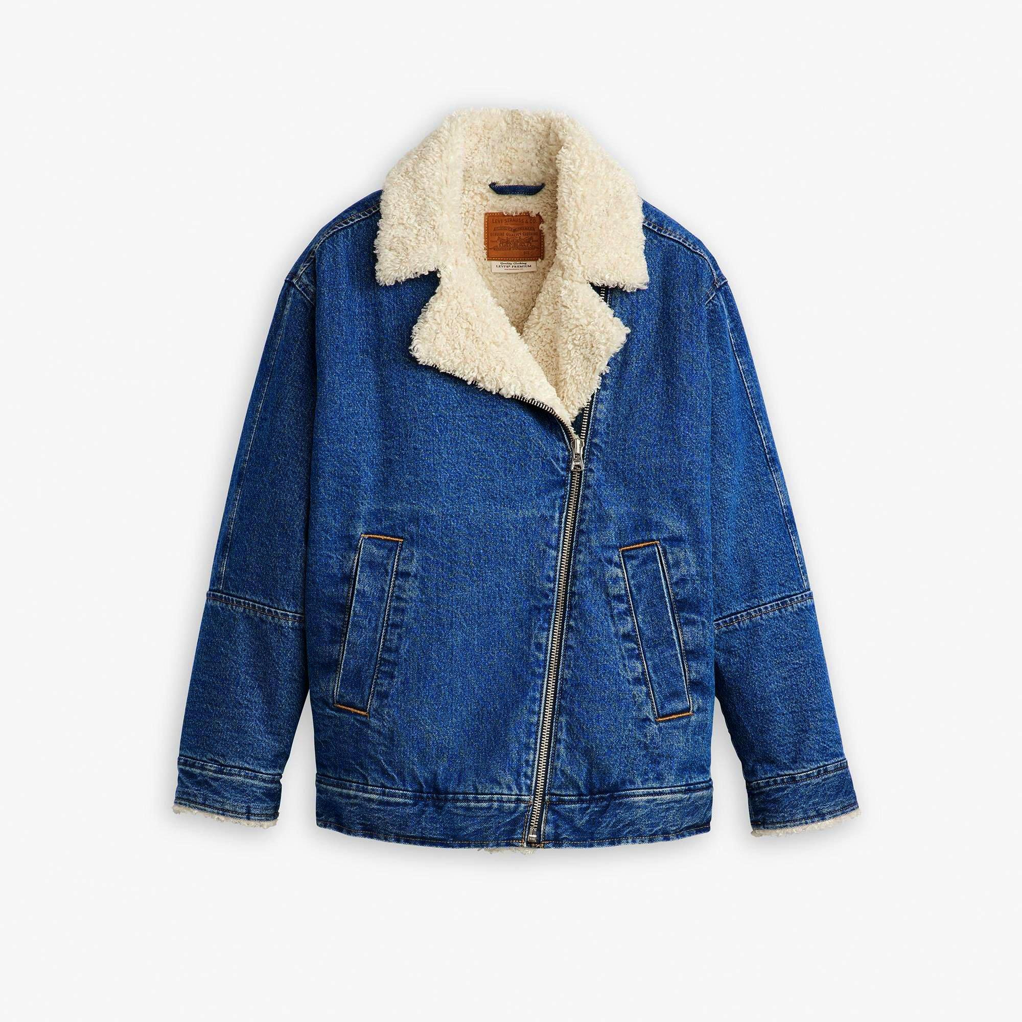 Levis Levis Sherpa Flight Jacket In The Ai