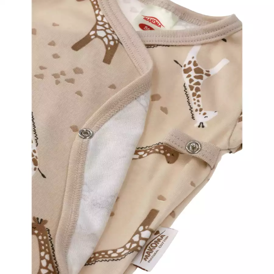 Makoma Wickelbody Giraffe beige