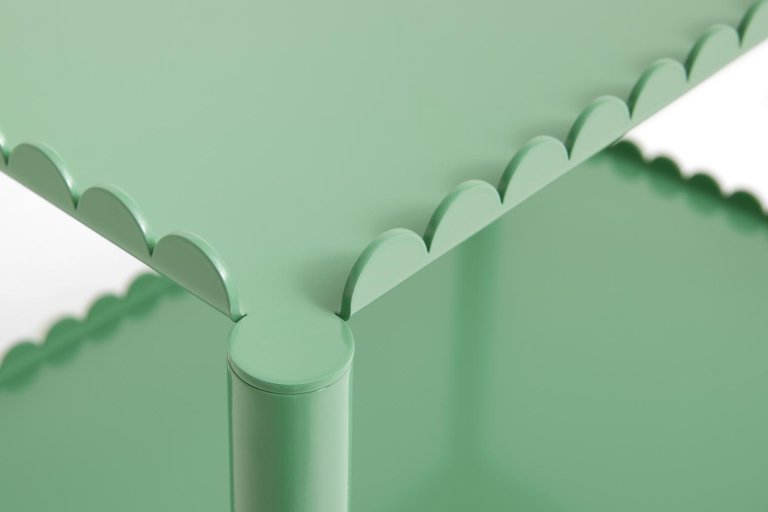 Hay Arcs trolley low Soft Jade