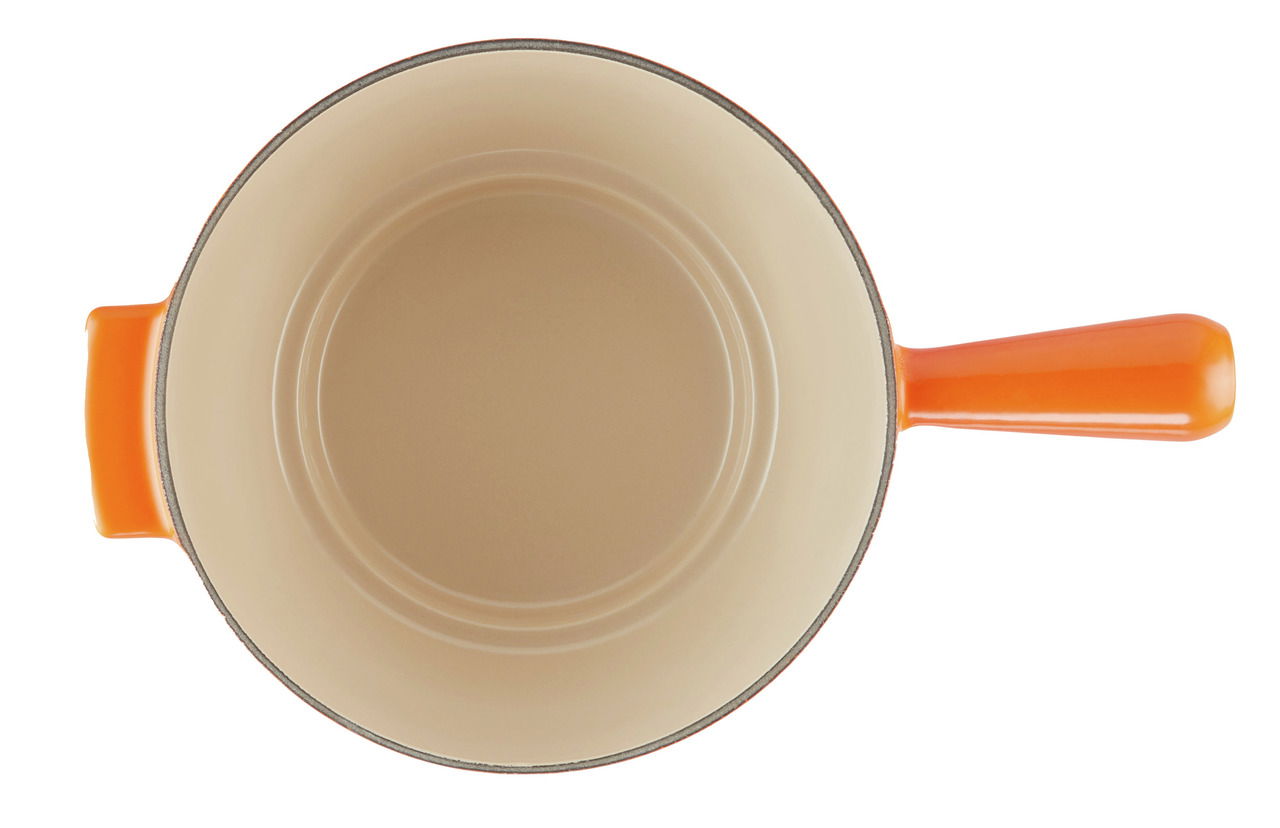 LE CREUSET Käsefondue-Set ofenrot