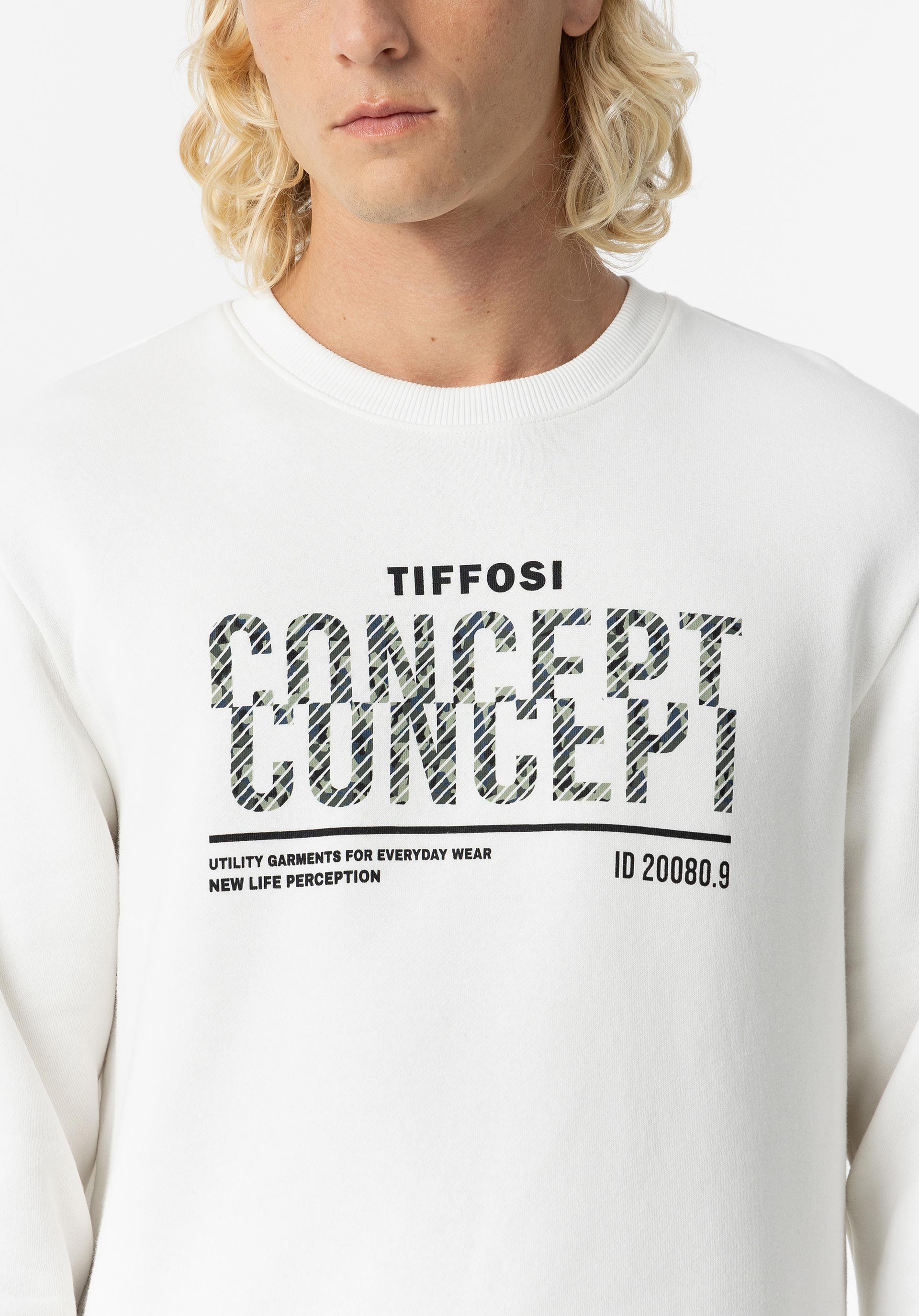 Sweatshirt com Estampado Frontal