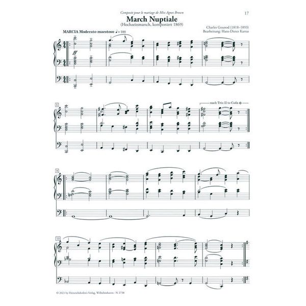 Heinrichshofen Verlag Festliches für Orgel
