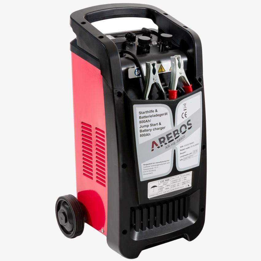 Batterieladegerät 800Ah mit Starthilfe