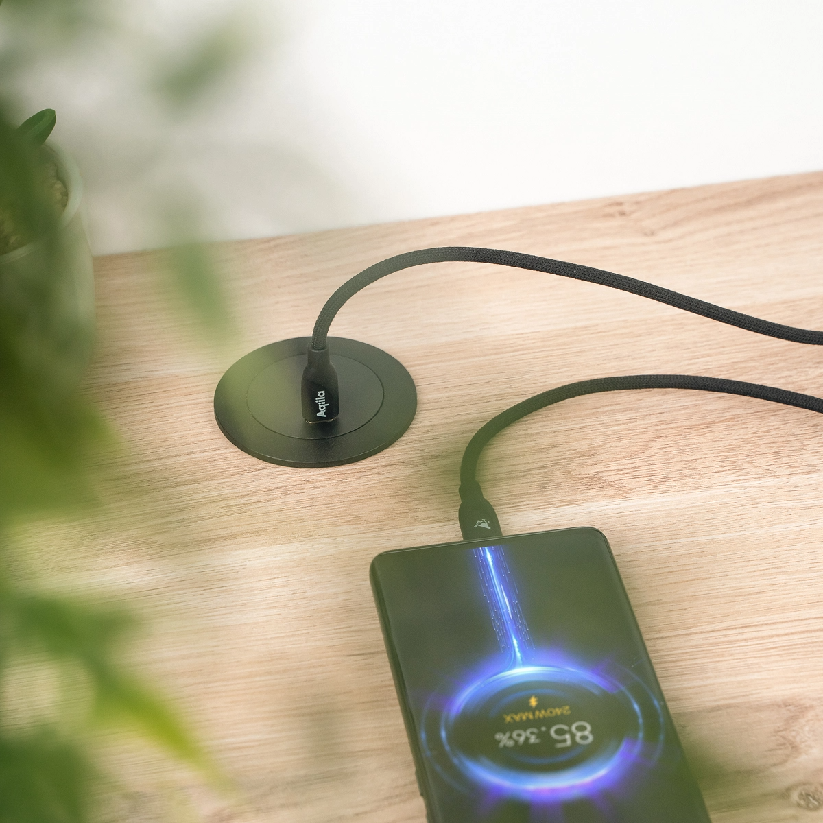 Aqiila Braided USB-C/USB-C 2.0 240W