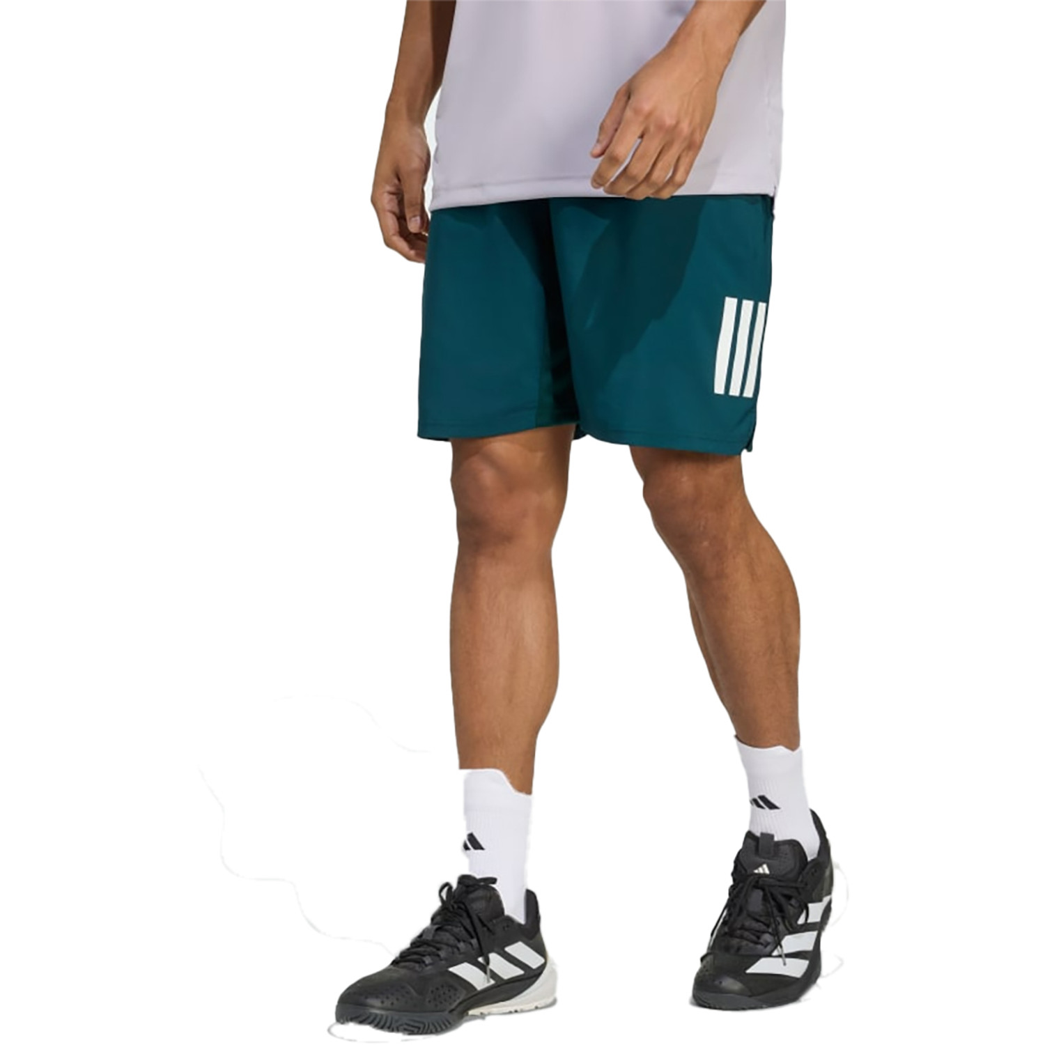 adidas 3 Stripes Club 7 Inch Short
