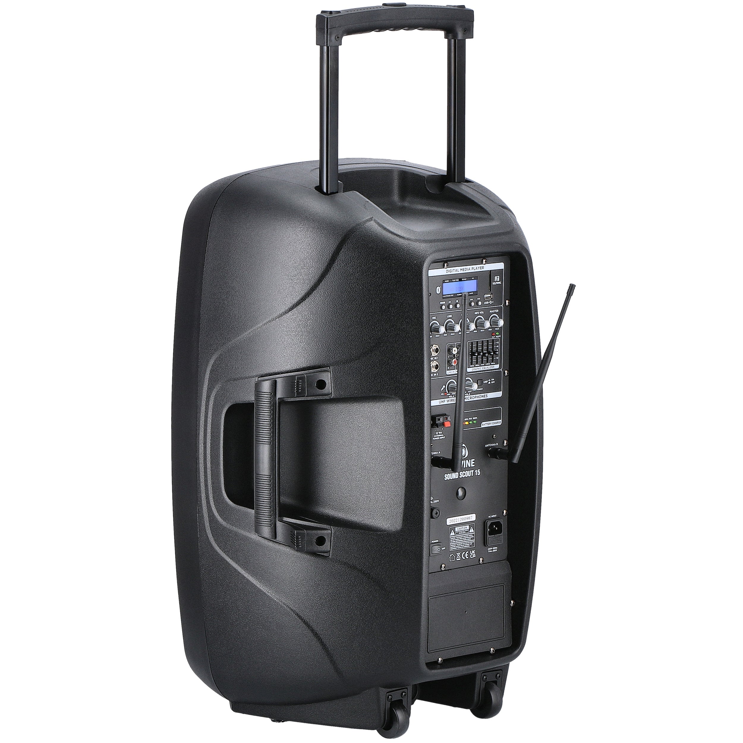 Devine Sound Scout 15A 15 inch mobiele accu-speaker