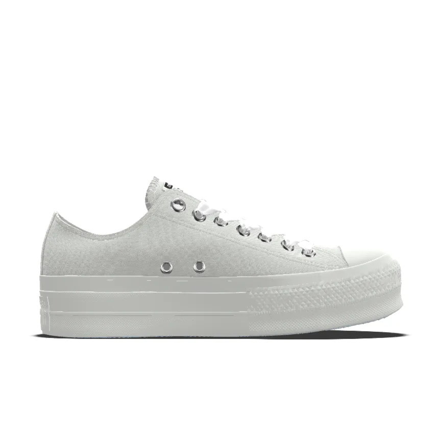 Custom Chuck Taylor All Star Lift Platform Premium Wedding By You