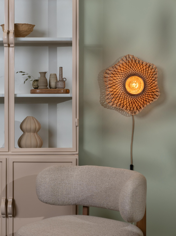 Good&Mojo Madura wandlamp Ø44