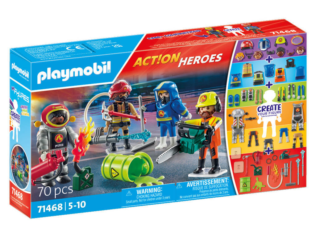 MY FIGURES: BOMBEIROS PLAYMOBIL