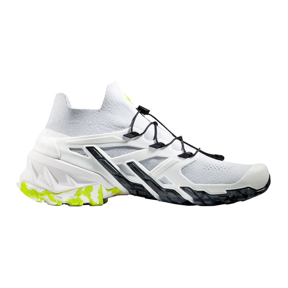 Mammut AEGILITY PRO MID - Chaussures de randonné Homme white/black