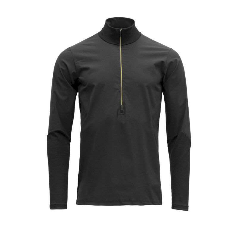 Running Merino Cover Zip Neck - Polaire en laine mérinos homme