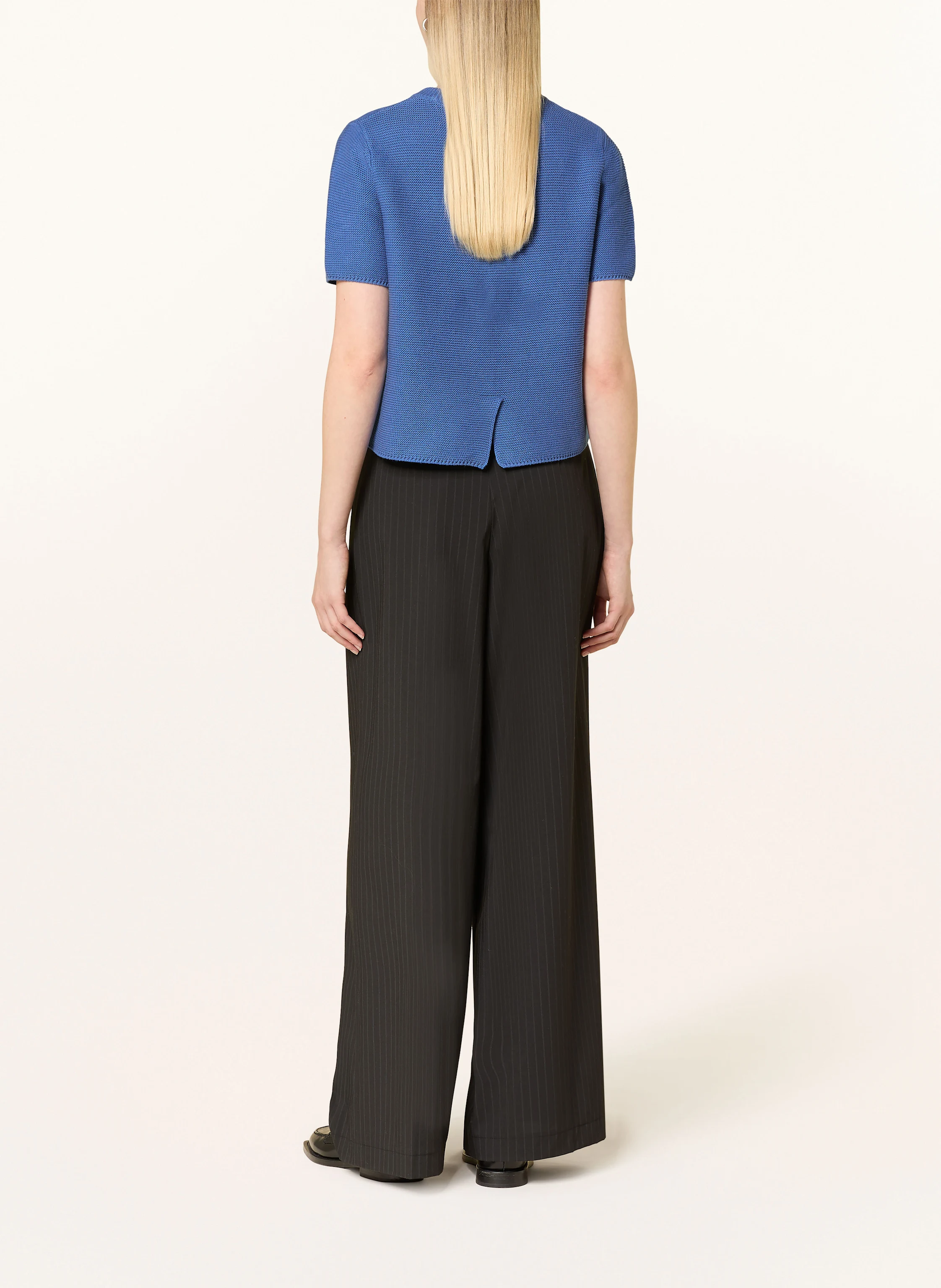 oui Strickshirt mit Cut-out