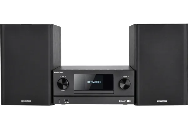 Kenwood M-9000S - Mikrosystem - 2 x 50 Watt - sort